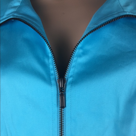 NWT Tribal Blue Zipper Jacket - Picture 5 of 8